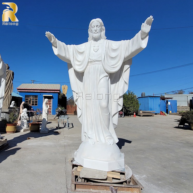 Life-Size-Jesus-Statue-Marble-Jesus-Sculpture-for-Church-Decor