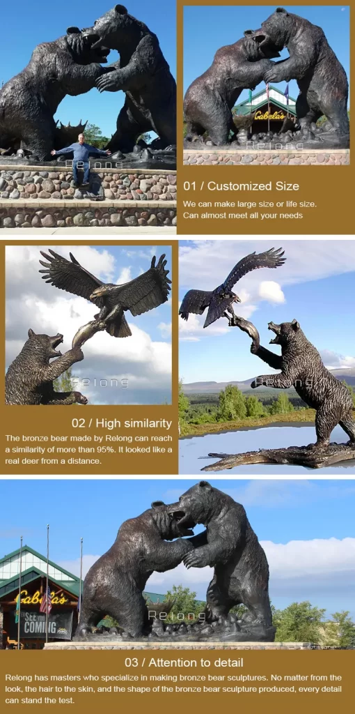 advantages of our bronze bear statues