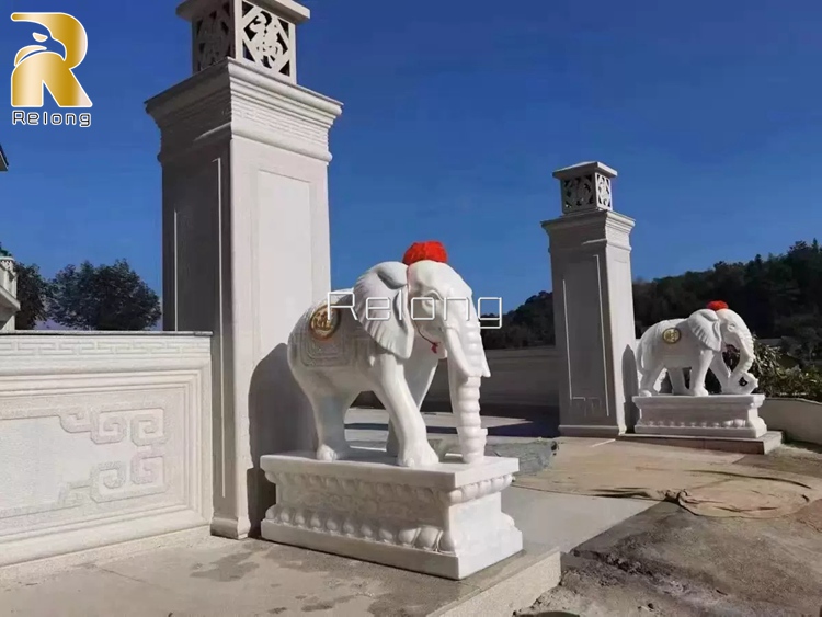 elephant statue for entrance-Relong Art Sculpture.