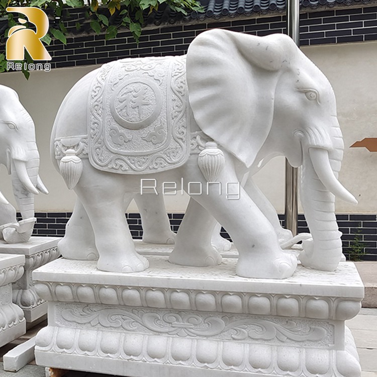 elephant statue for garden-Relong Art Sculpture