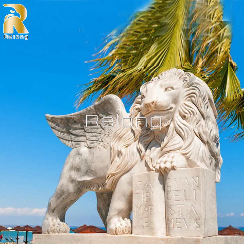 estate lion animal statue-Relong Art Sculpture