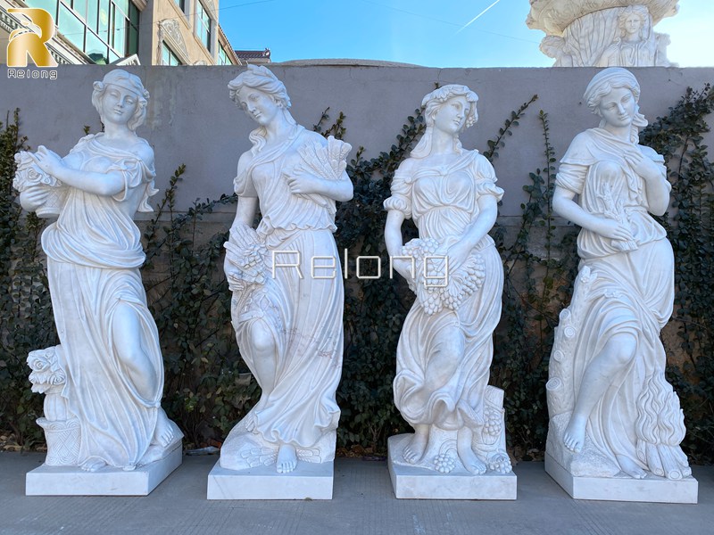 goddess sculpture of the four seasons-Relong Art Sculpture