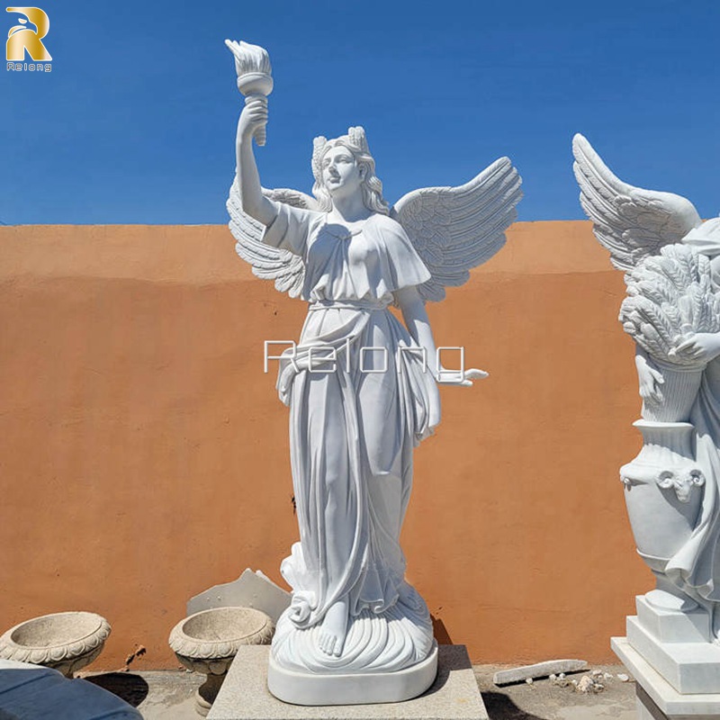 guardian angel statue-Relong Art Sculpture