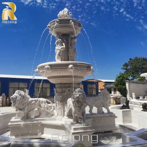 neo-classical large marble fountain-Relong Art Sculpture