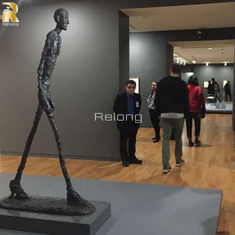 The Walking Man I Bronze Replica Sculpture Factory Supply RLBAS-001