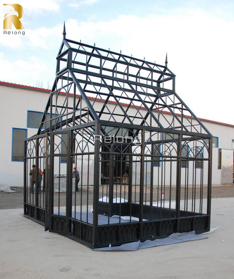 balck wrought iron outdoor gazebo for sale