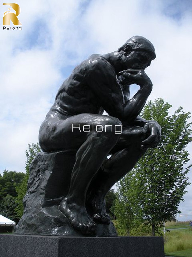 bronze thinker statue-1