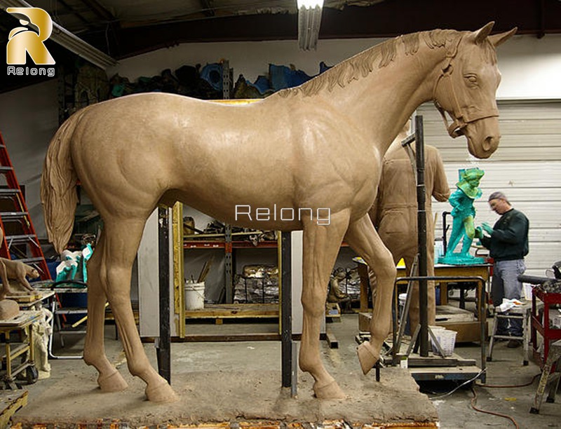 clay model of the bronze horse statues for sale