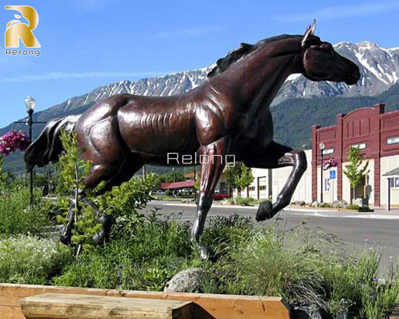 life size bronze horse statue for sale -3