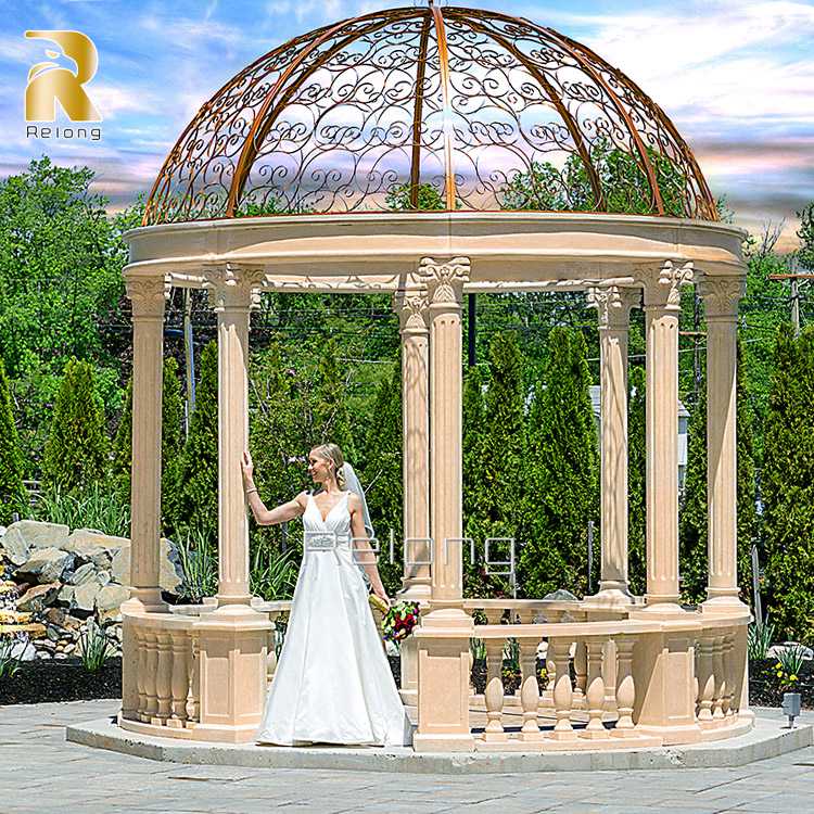 outdoor gazebo wedding decor