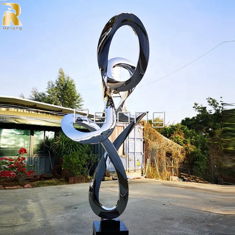 outdoor stainless steel sculpture-3