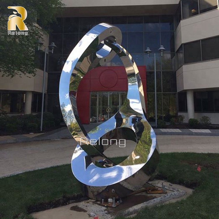 outdoor stainless steel sculpture-7