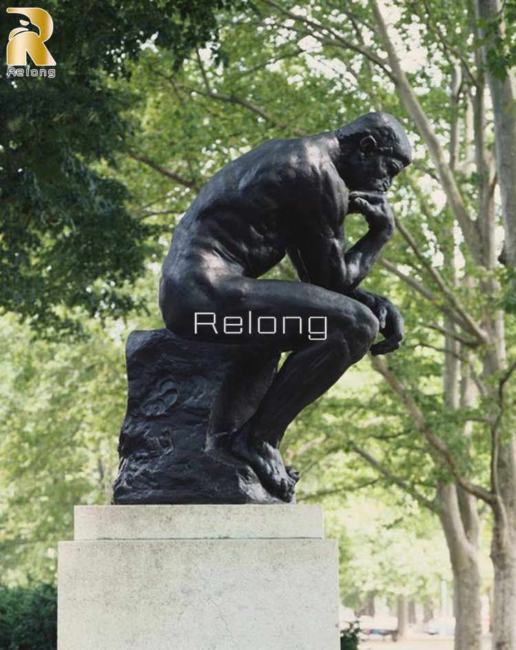 the thinker bronze statue for sale-3