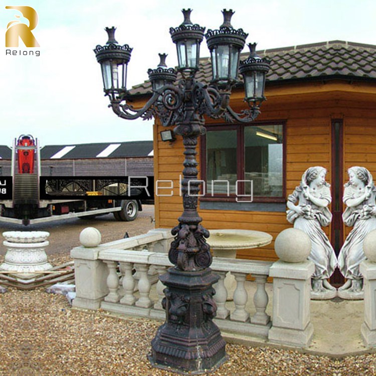 cast iron lamp posts for sale-1