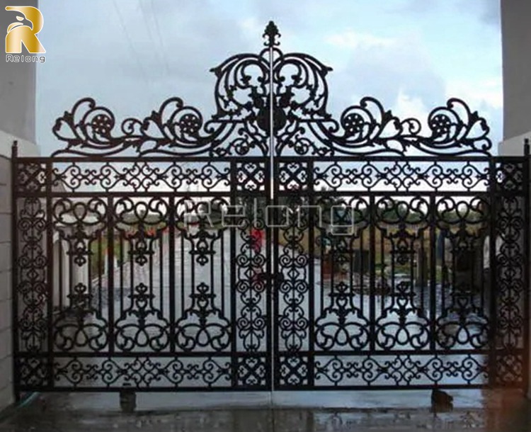 custom metal driveway gates-1