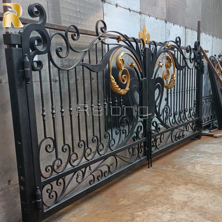 custom metal driveway gates