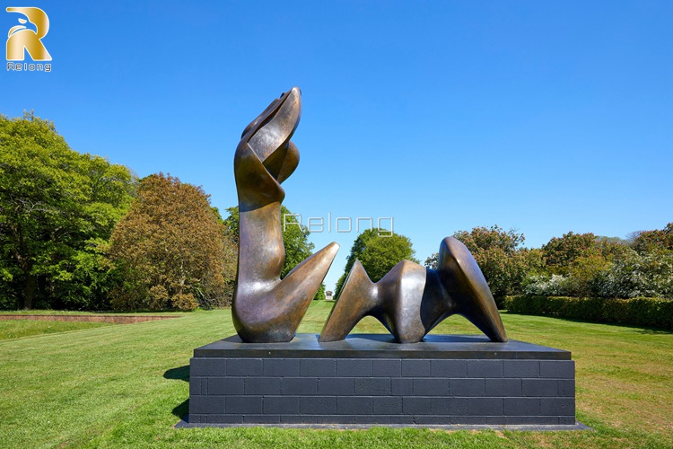 henry moore bronze sculpture-1