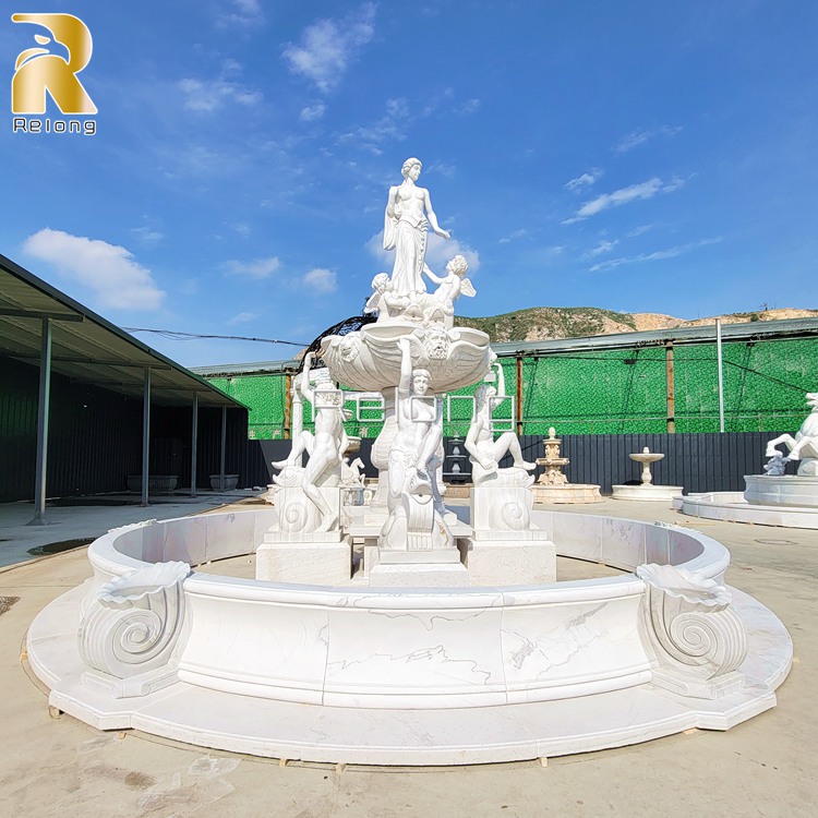 large marble fountain -2