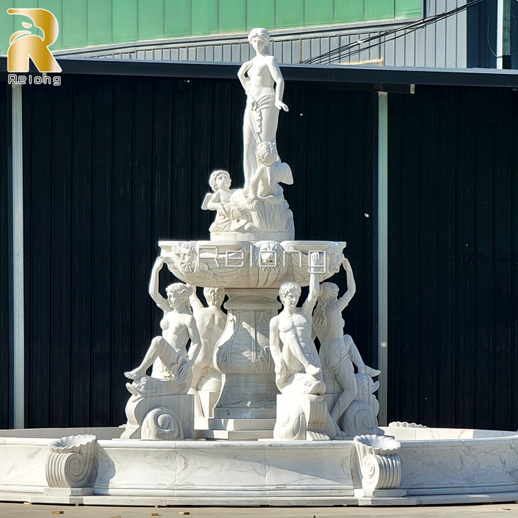 large marble fountain -4