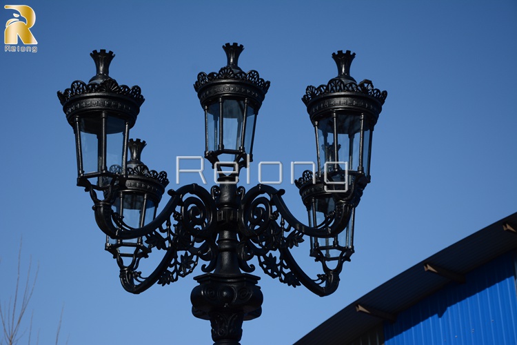 vintage street lamp post-2