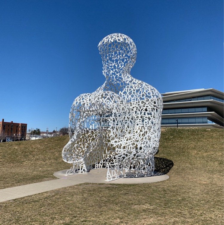 10 Giant Jaume Plensa Alphabet Sculpture