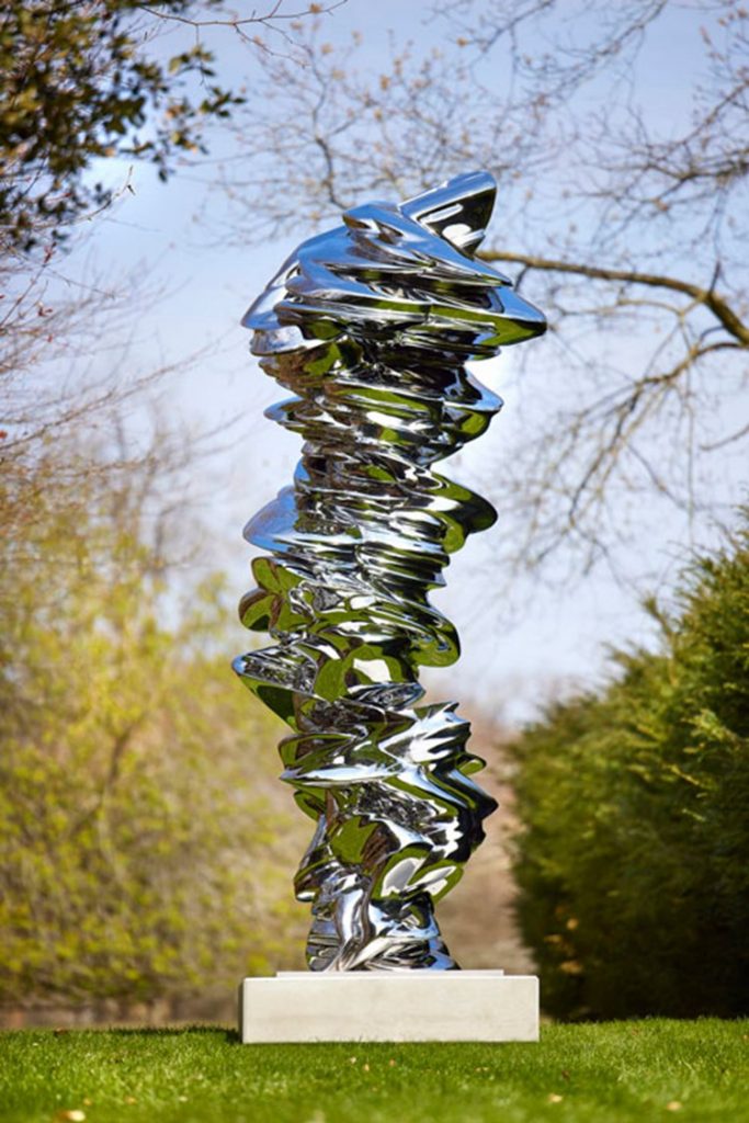 6-large metal Ton Cragg sculpture