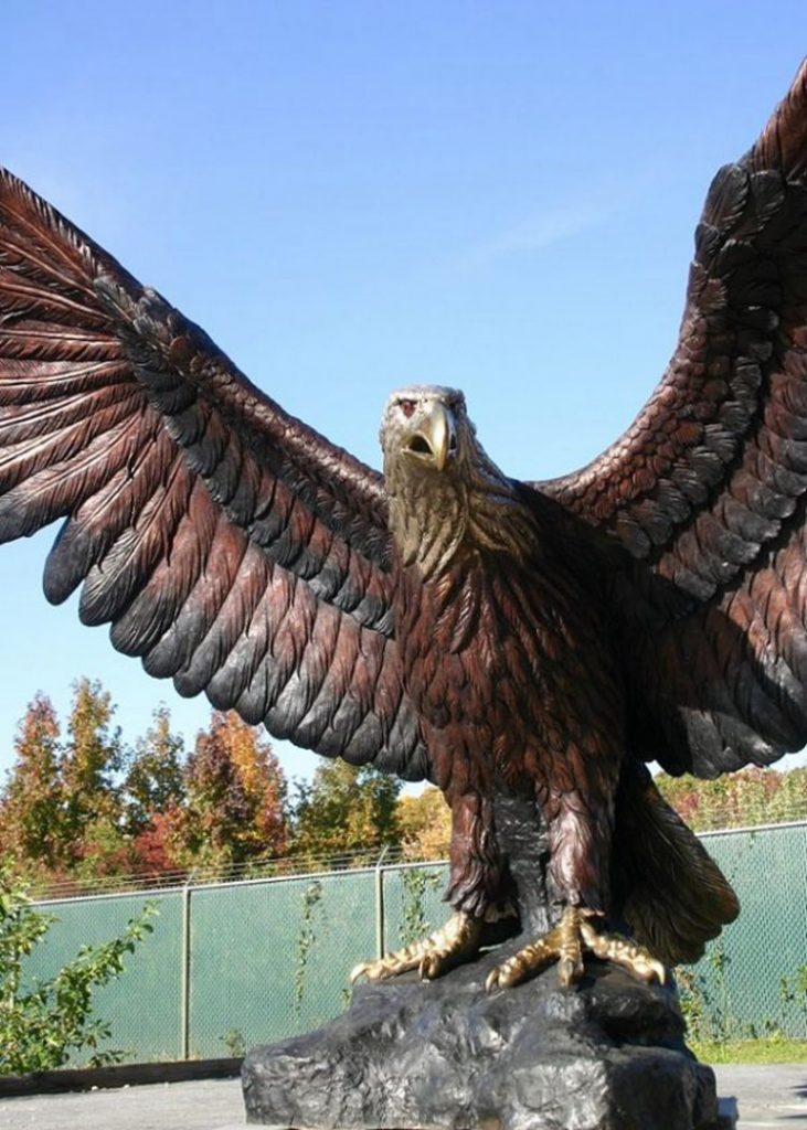 bronze eagle statue for sale