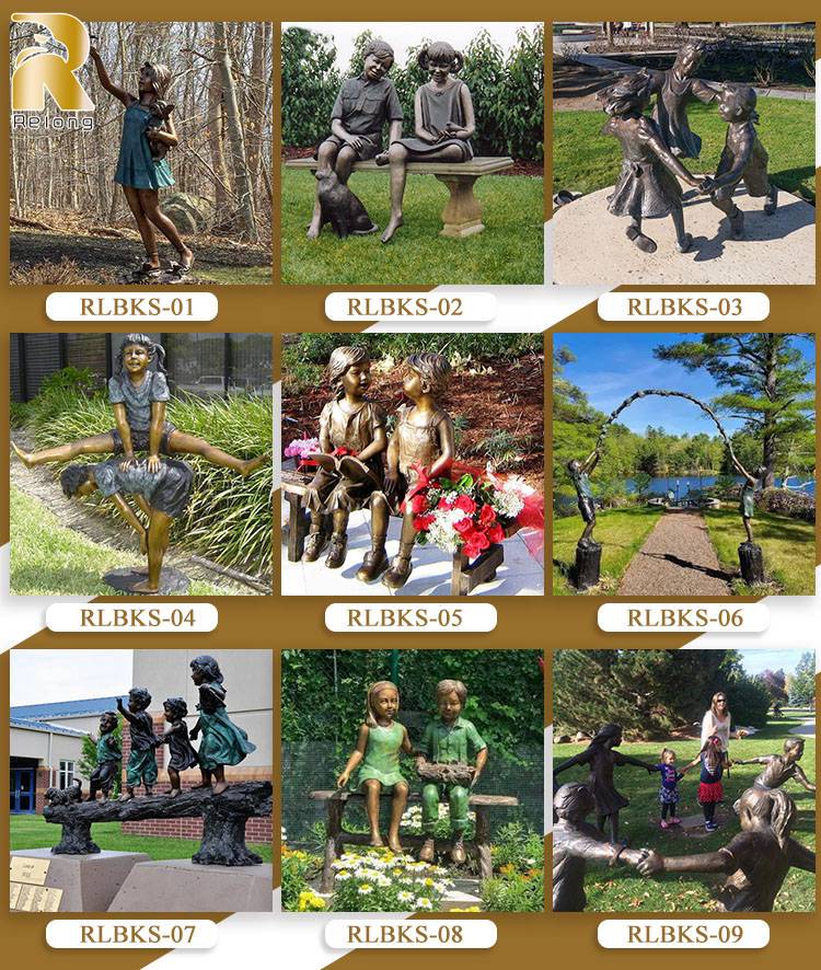 bronze garden sculptures for sale-1