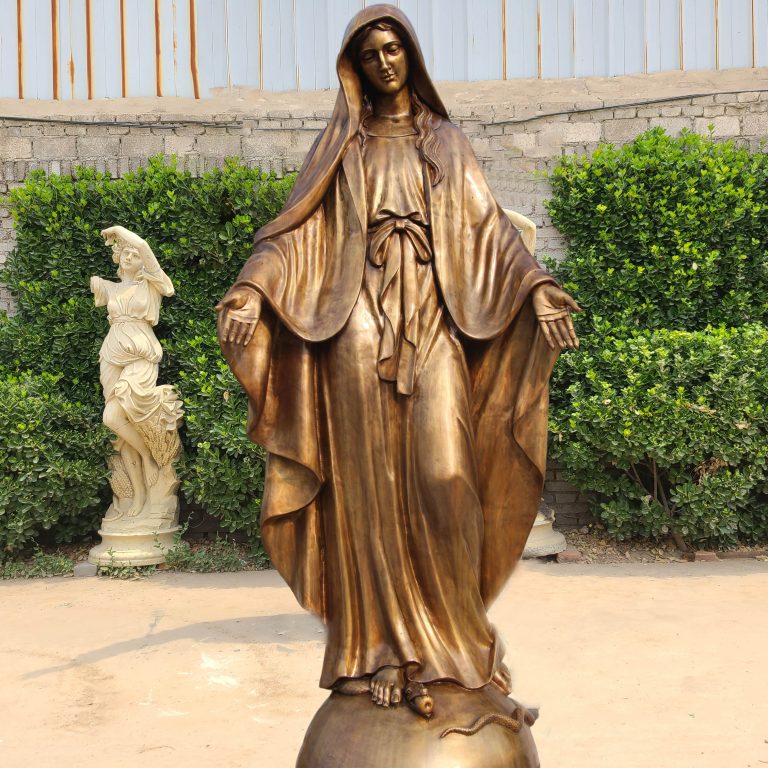 high qualit bronze mary statue for sale