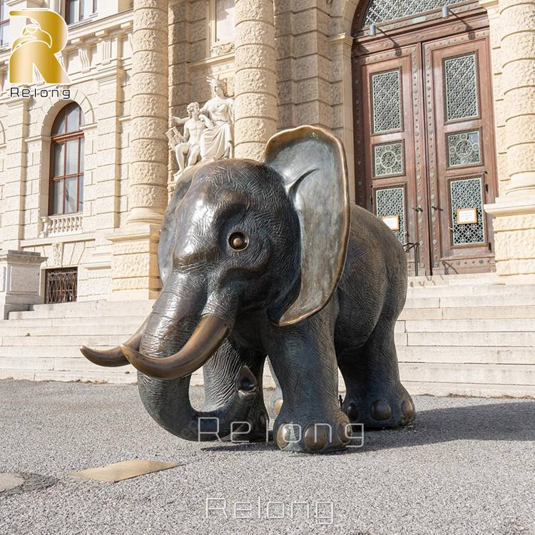 large bronze elephant statues-5