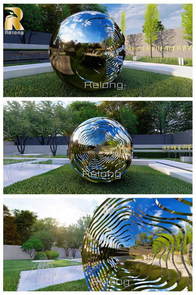 metal ball sculpture-1