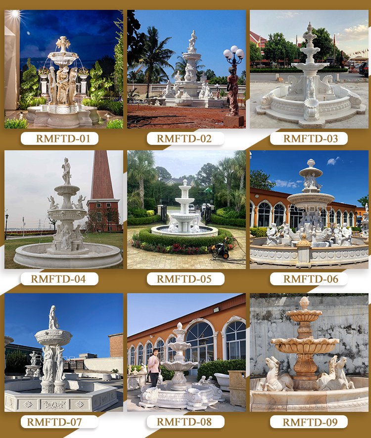 more marble fountain