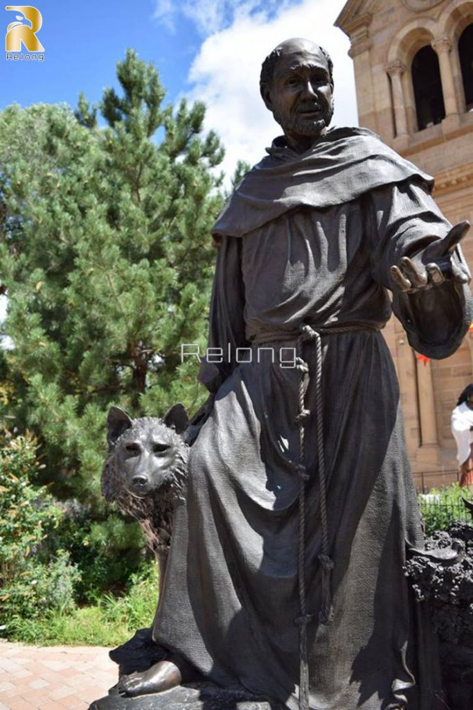 saint francis statue outdoor decor