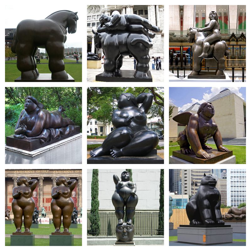 Fernando Botero Statues