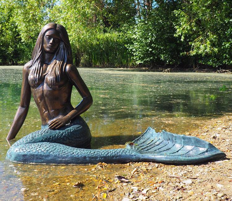 bronze-mermaid-statue-