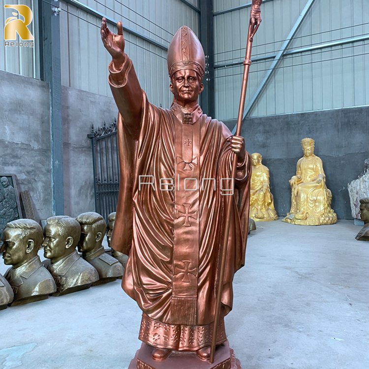 bronze religious statue-1