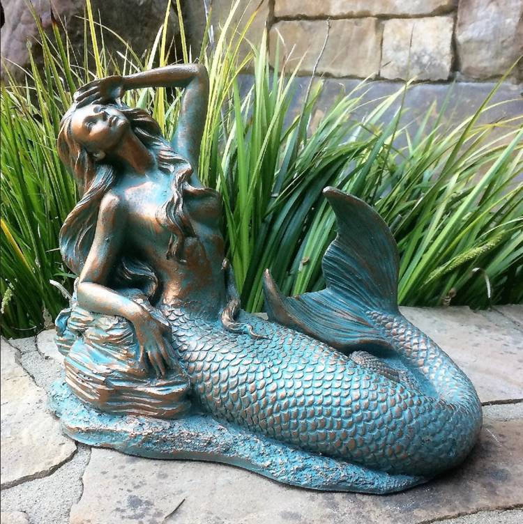 cast large mermaid statues for sale