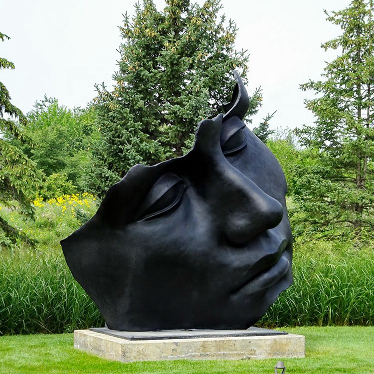 large face sculpture