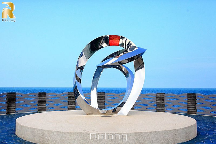 large modern outdoor sculpture