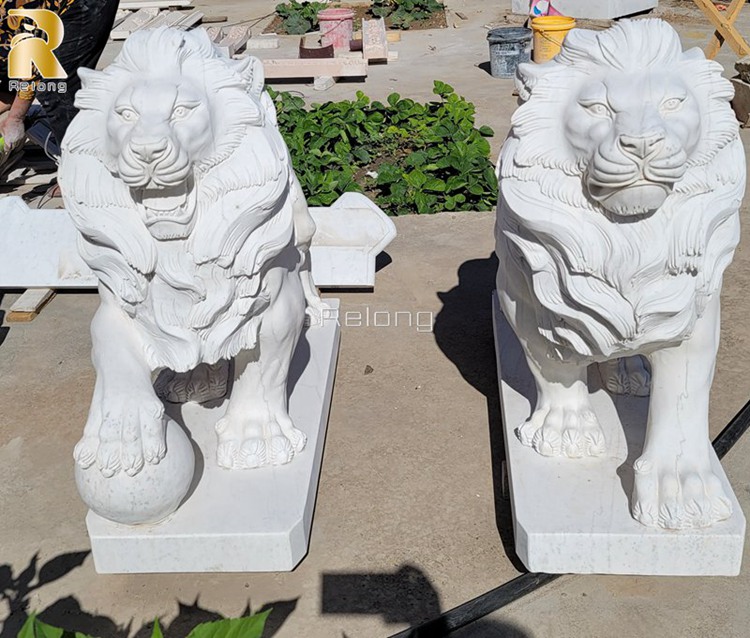 lion statue for home entrance -2