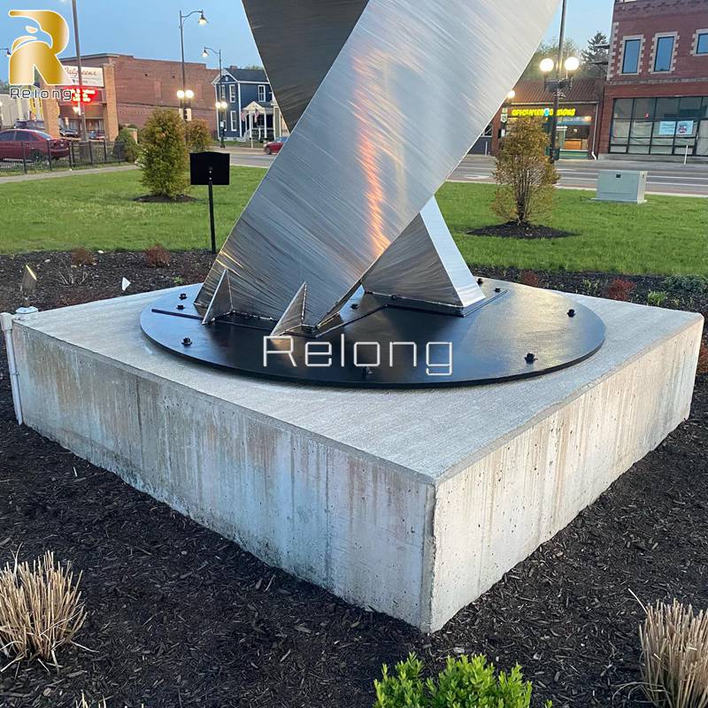 professional modern metal outdoor sculptures treatment