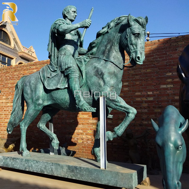 Bronze Equestrian Statue