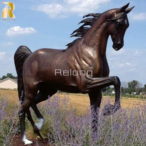 bronze arabian horse sculpture for sale