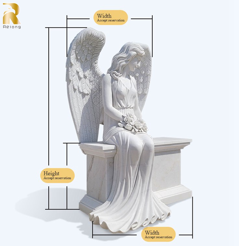 custom size of marble headstone-1