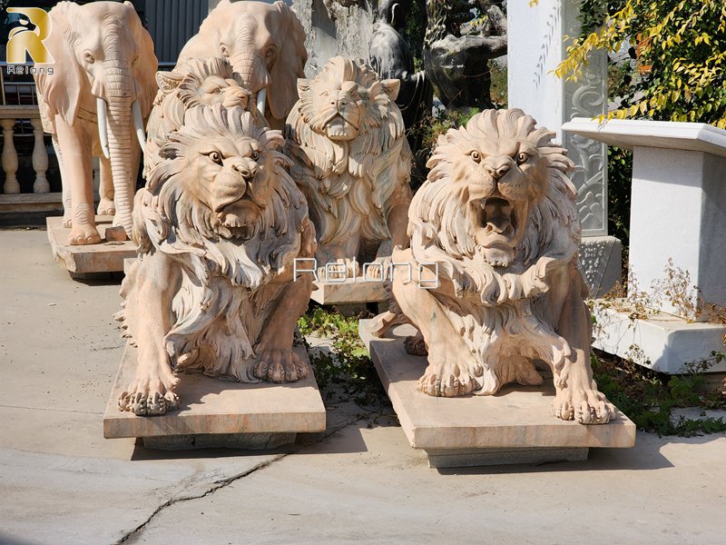 lion statue for home-3