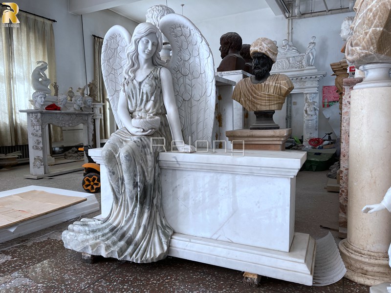 marble angel statues