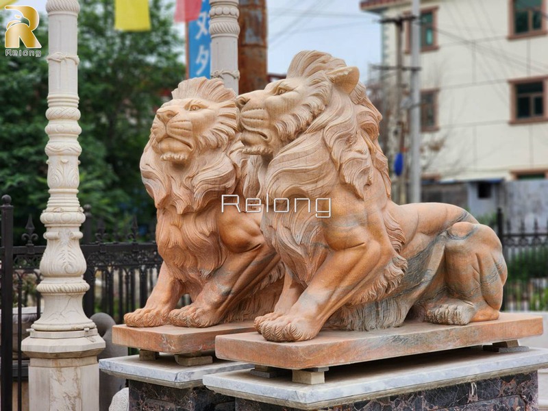 marble lion statue for sale