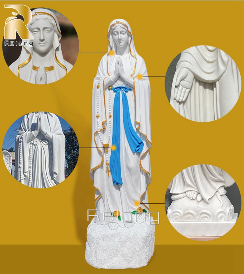 Mother Mary and Jesus Sculpture customization service