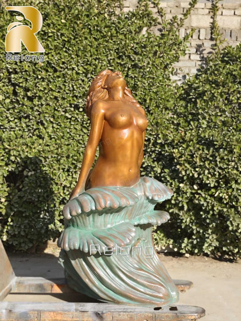 bronze mermaid statue for sale (2)