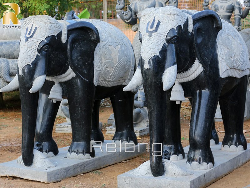 custom marble elephant sculpture